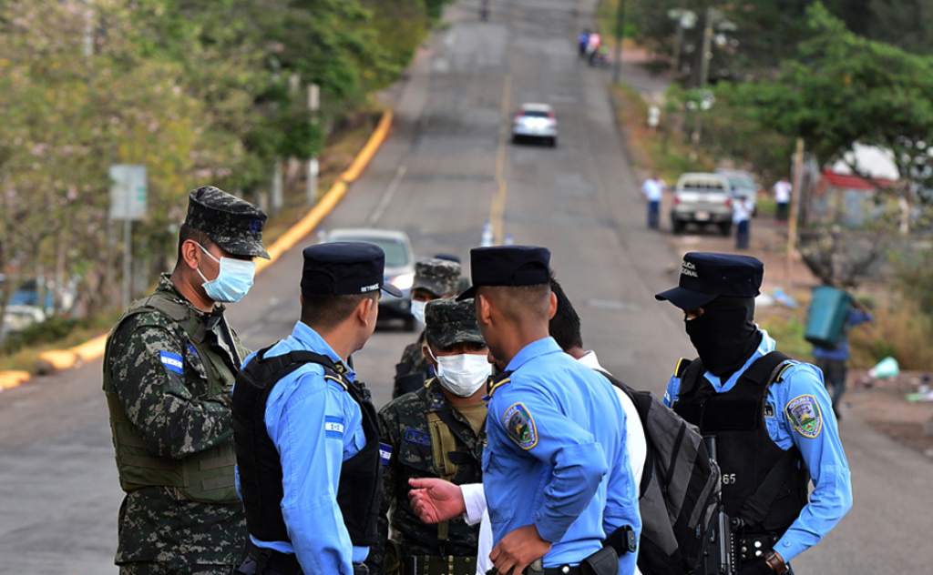 toque de queda circulación Honduras