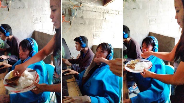 Madre alimenta hijo adicción videojuegos