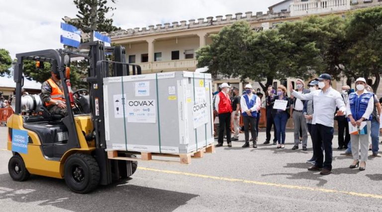 Llegada vacuna COVAX