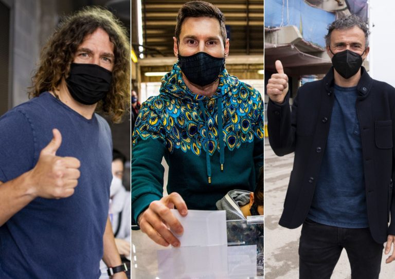 Elecciones Barcelona: Así votaron las leyendas blaugranas