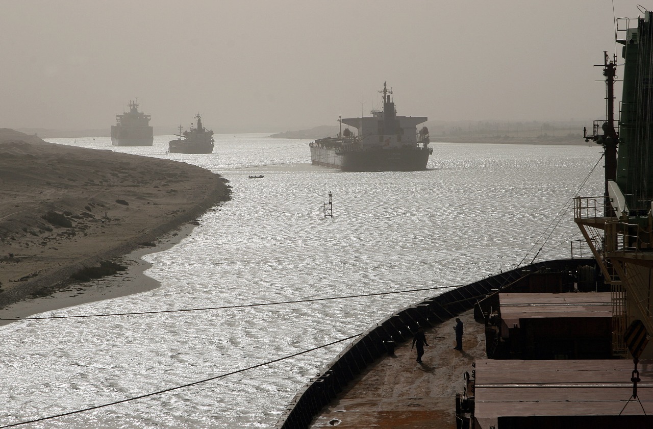 Foto de archivo del Canal de Suez: AFP.