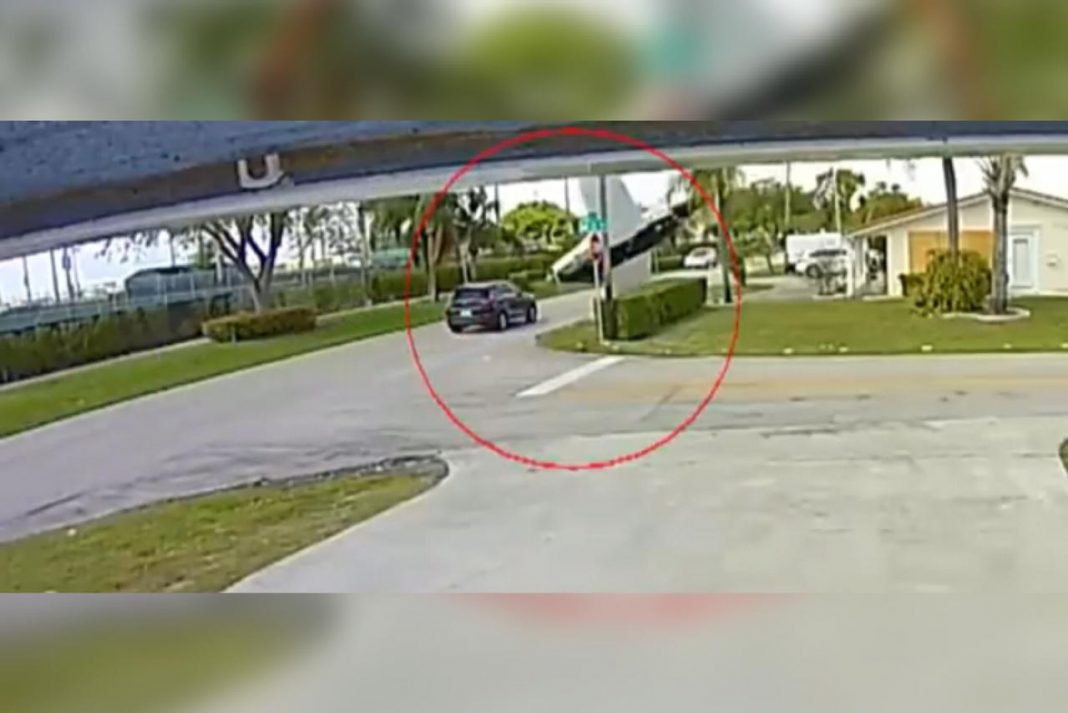 Avioneta se estrella en Florida