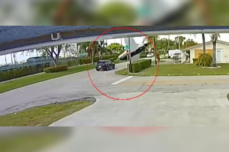 Avioneta se estrella en Florida