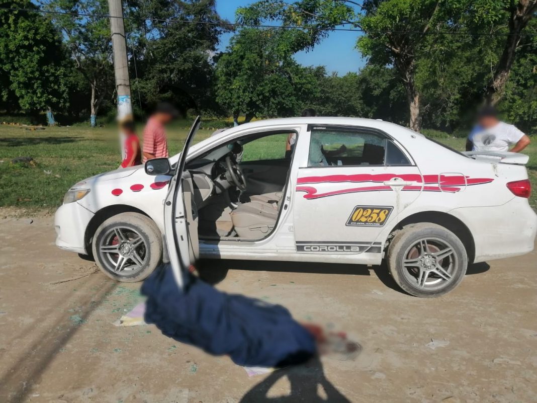 matan taxista en Choloma
