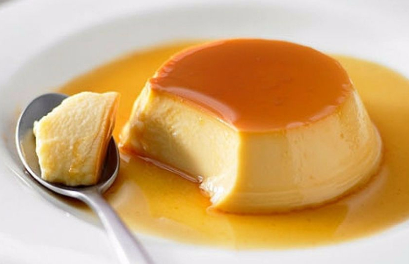 receta de flan casero sin horno
