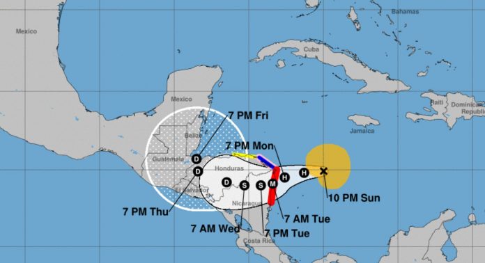 Huracanes 2021 Honduras