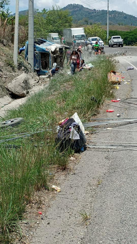 colisión deja heridos en Copán