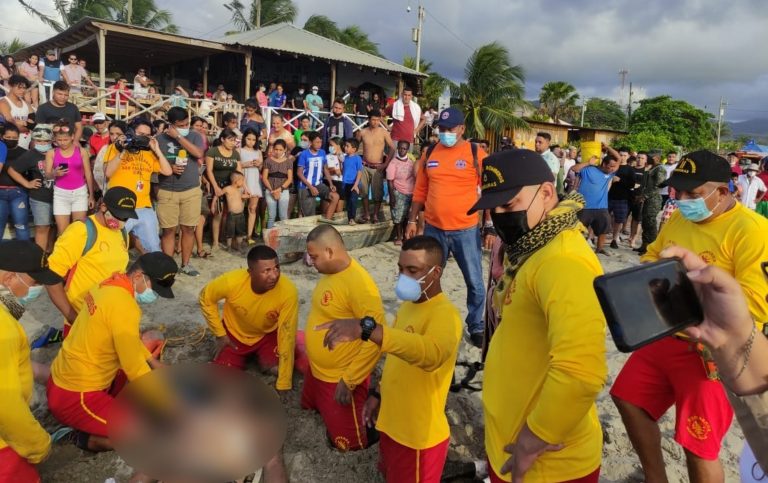 Joven muere por ahogamiento en Tela