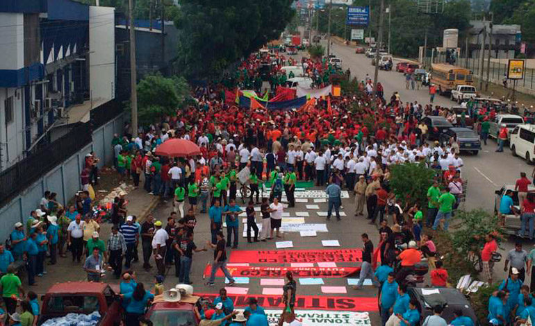 Día del trabajador marchas presenciales