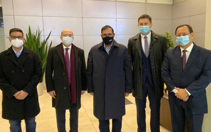 Visita de trabajo Lisandro Rosales a Rusia