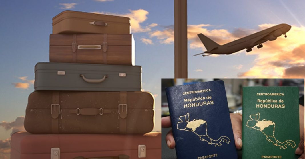 países visitar pasaporte hondureño