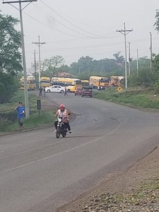 Paro de transporte Honduras