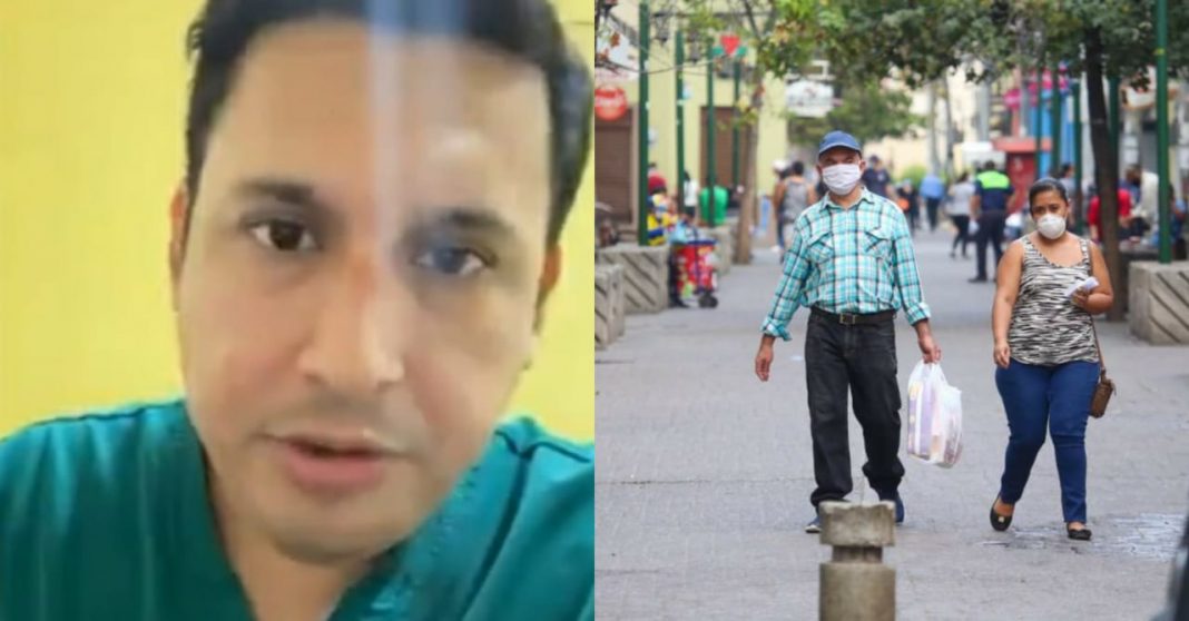 medico hondureño suplica