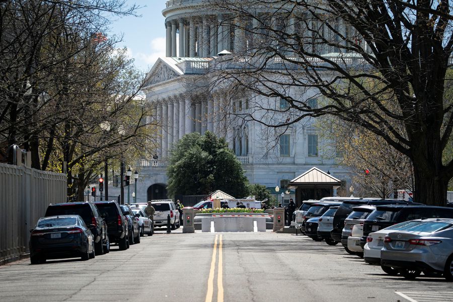 alerta máxima en el capitolio