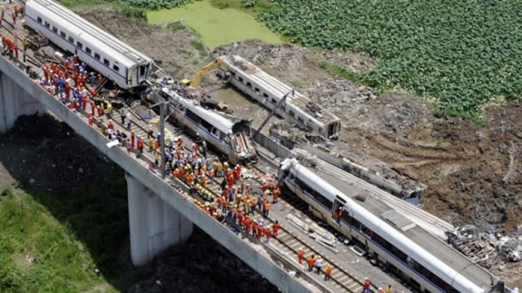 peores accidentes de tren