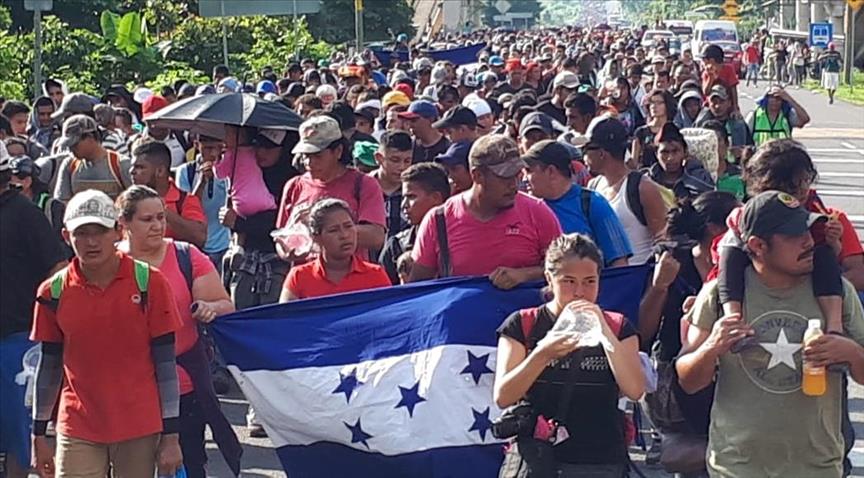hondureños retornados caravana