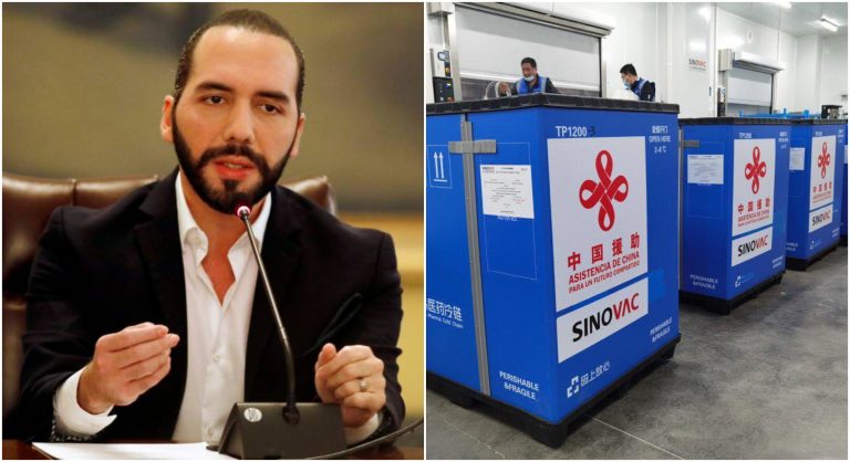 El Salvador vacunas de China