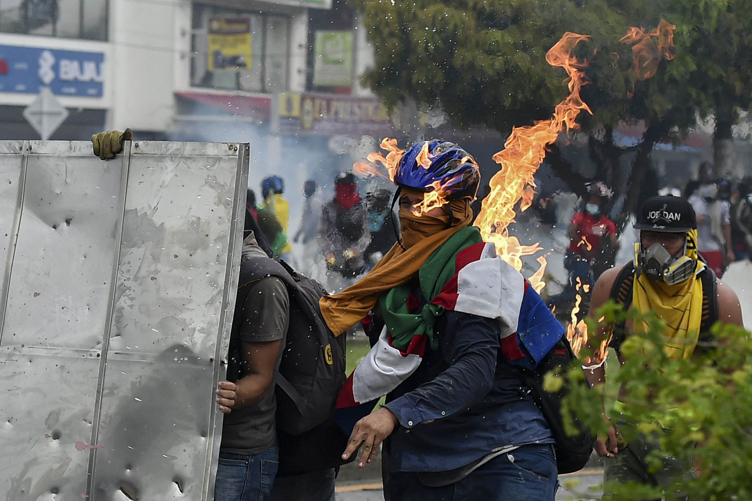 Represión en Colombia