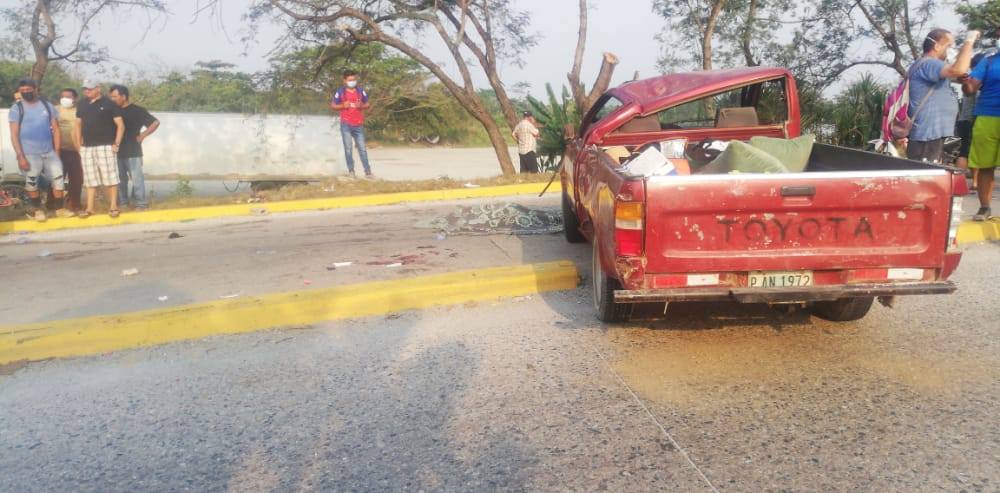 accidente Puerto Cortés