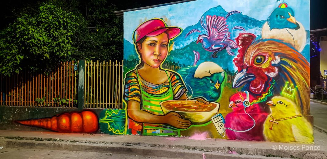 Murales en Tatumbla