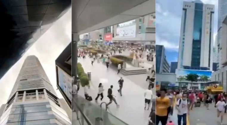 Rascacielos se mueve China