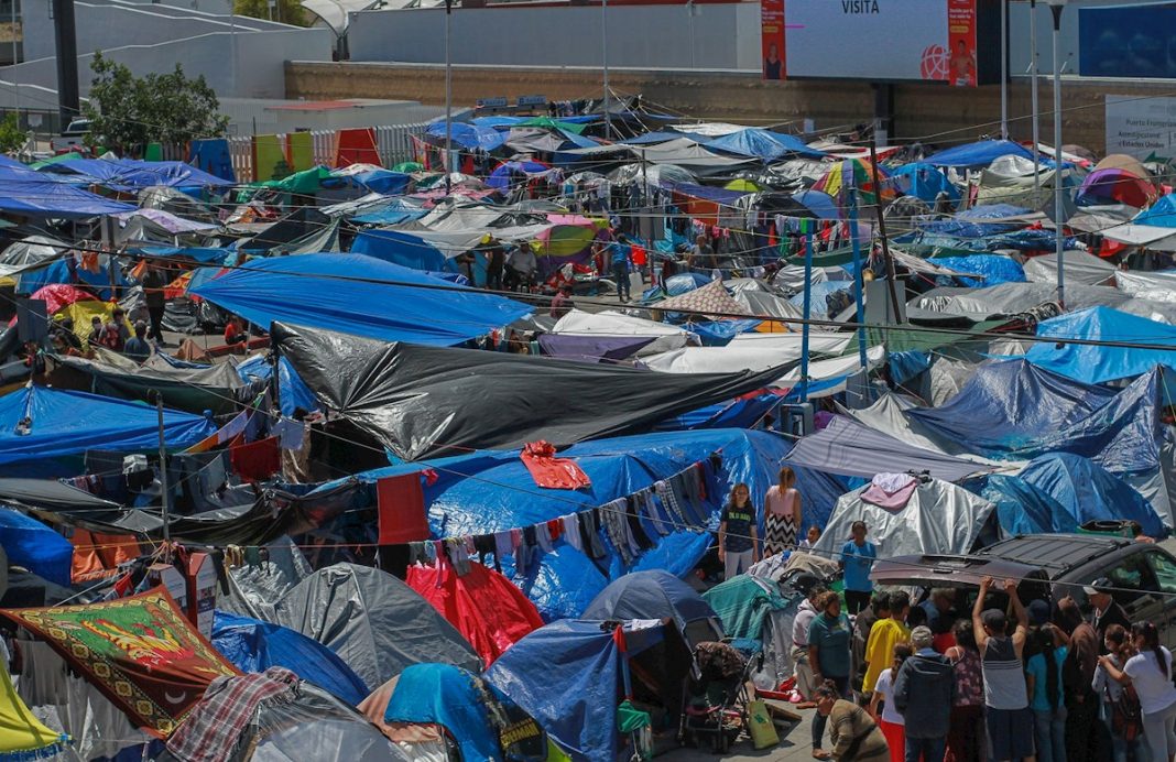 migrantes hondureños