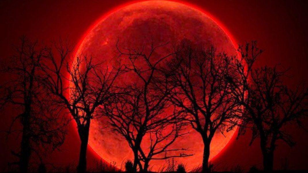 Eclipse lunar mañana
