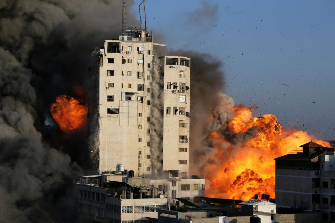 Ataque destruye edificio