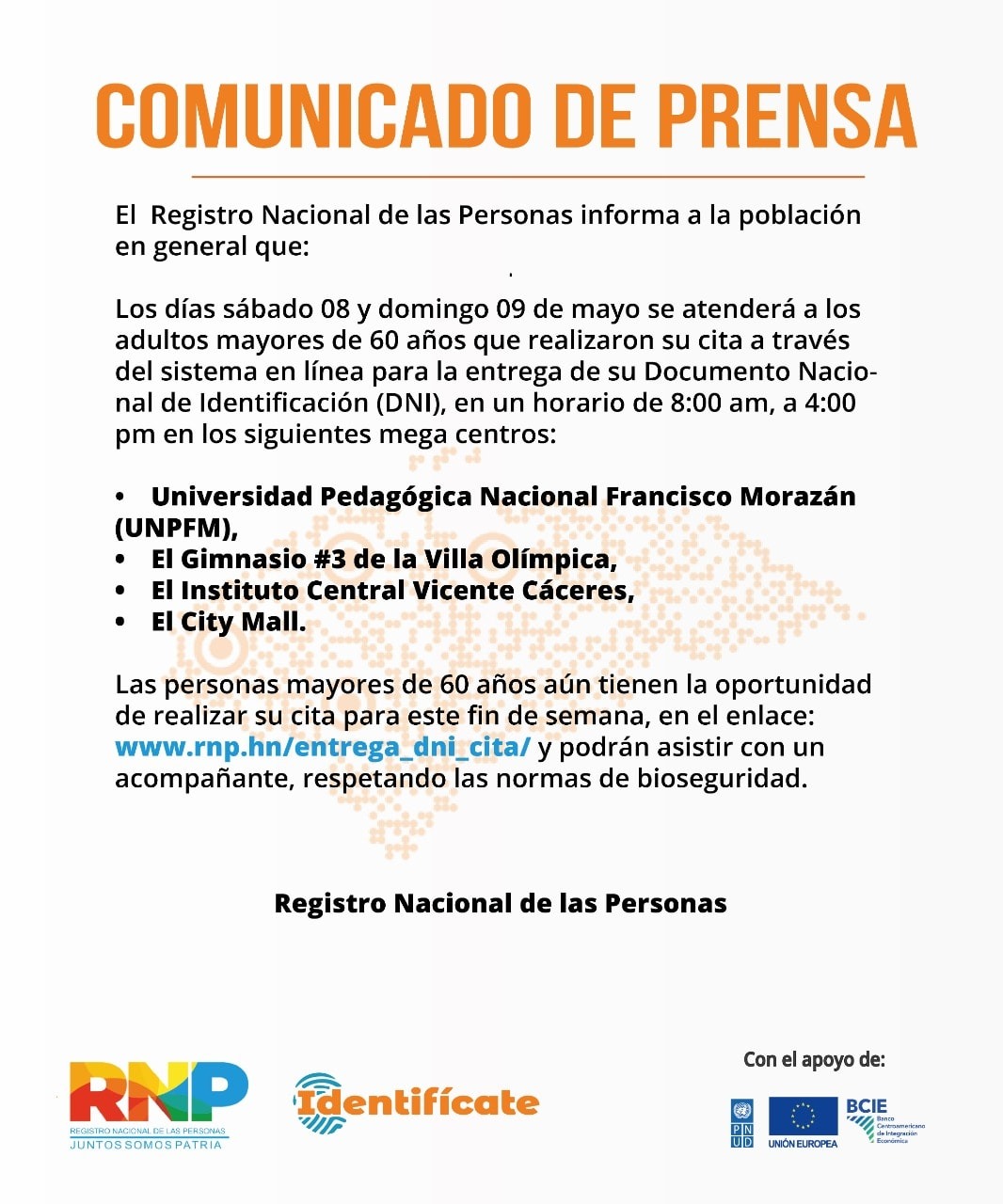 RNP tarjeta de identidad