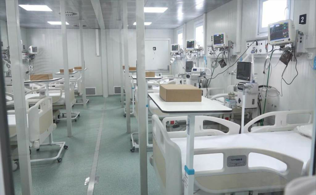 camas hospital móvil Tegucigalpa
