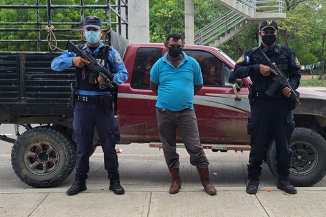 detenido en choluteca con dinero