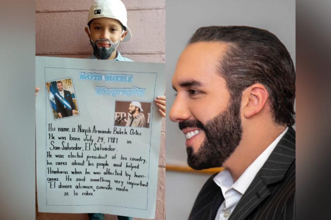 niño hondureño expuso Bukele