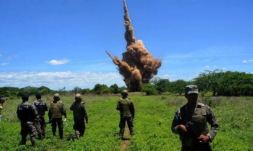 narcopistas destruidas honduras 2021