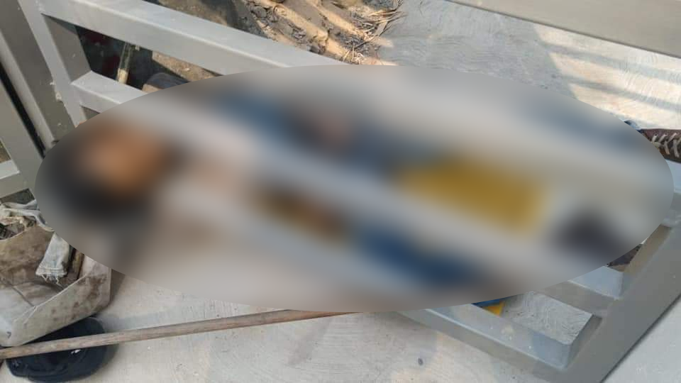 hombre muere portón Hospital Atlántida