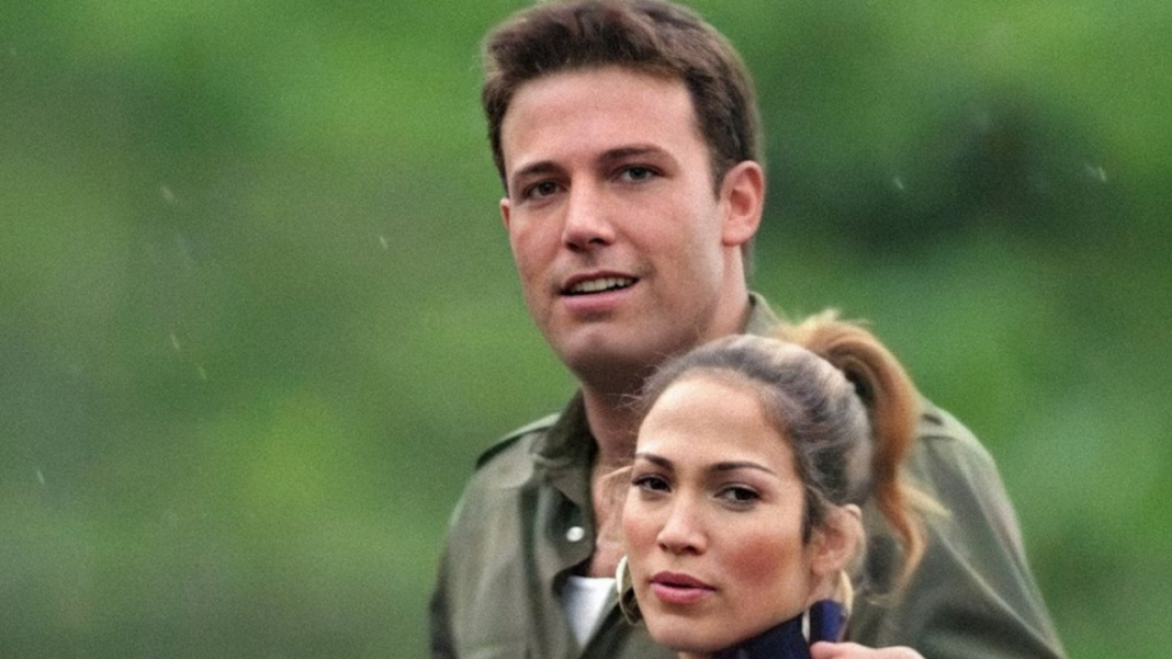 Jlo Ben besándose Miami