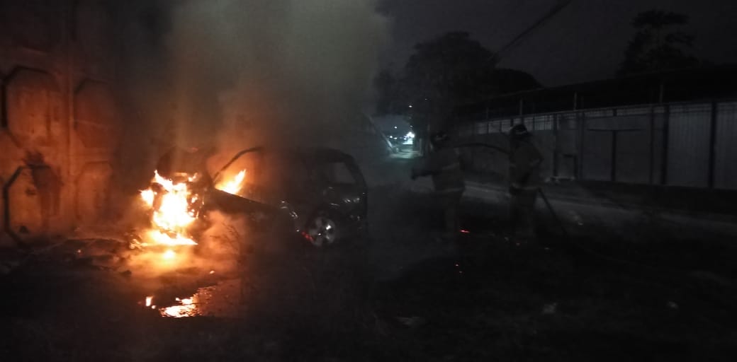 Hombre calcinado en puente de SPS
