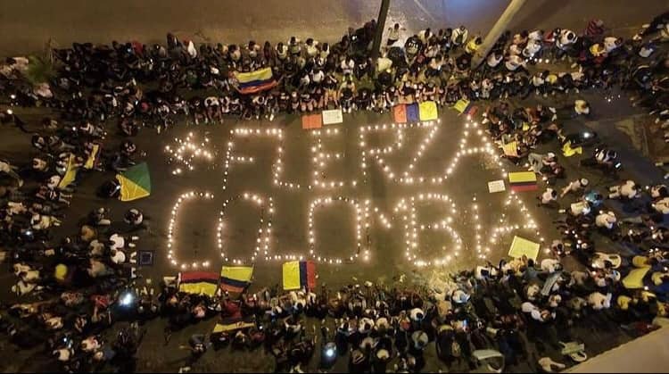 protestas en colombia