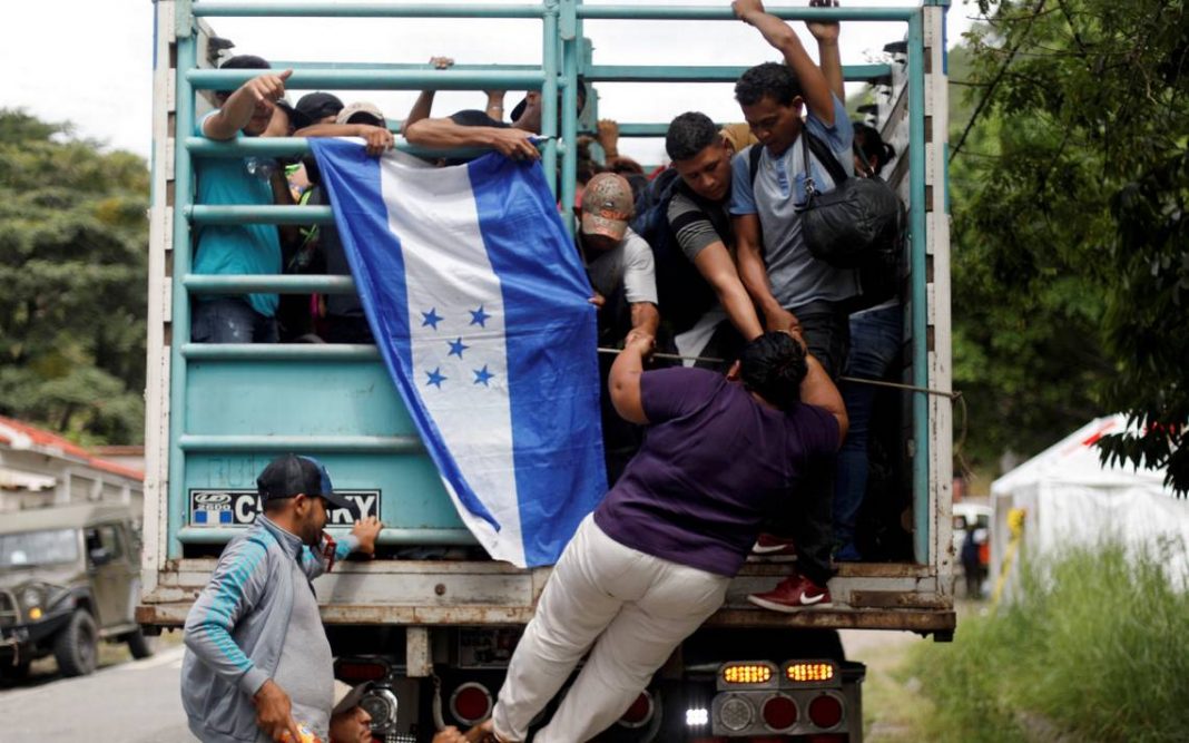 desplazamientos forzados honduras