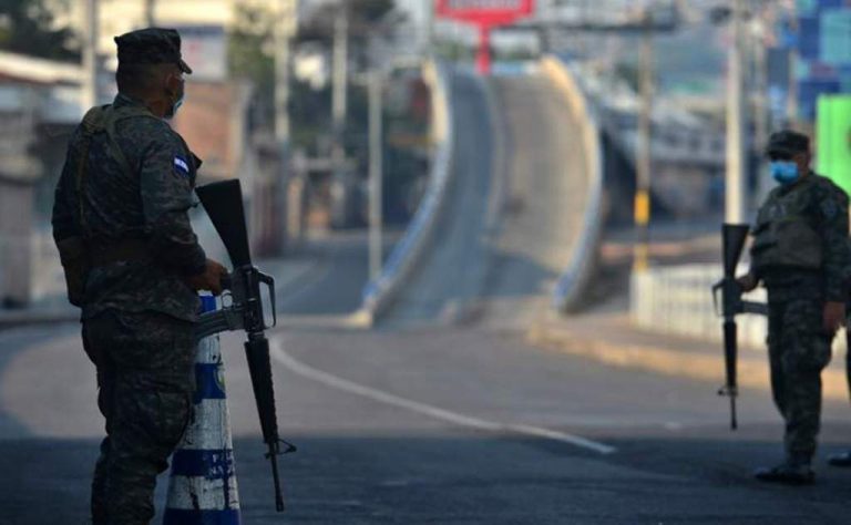 toque de queda y circulación en Honduras