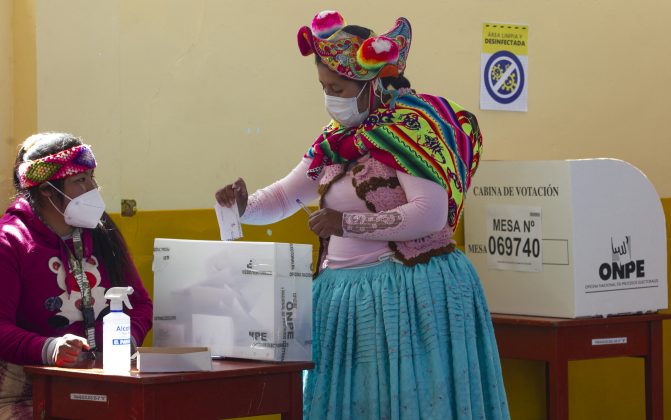 elecciones en perú