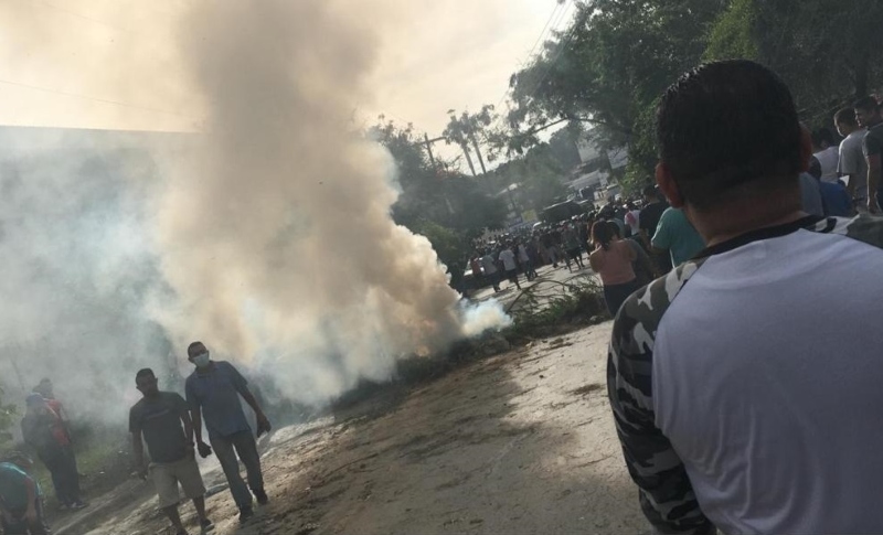 protesta Chamelecón