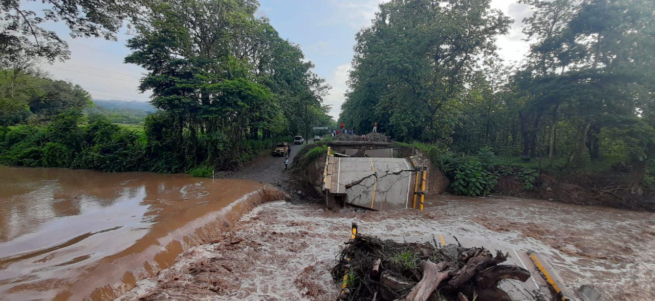 Río incomunicados municipios Cortés