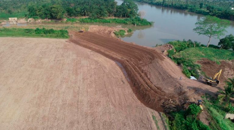 Valle de Sula reparación bordos