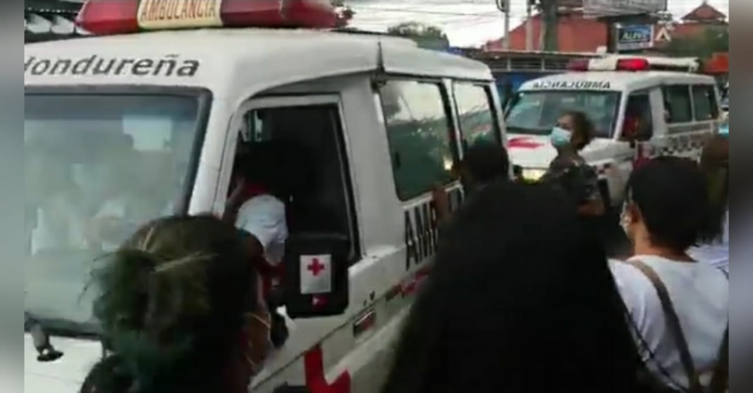 Familiares reos Hospital Escuela