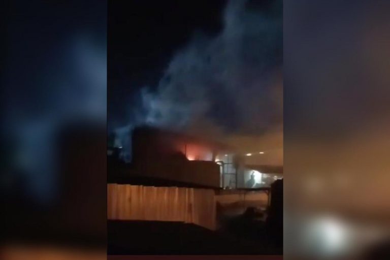 Incendio en Honducafé de SPS