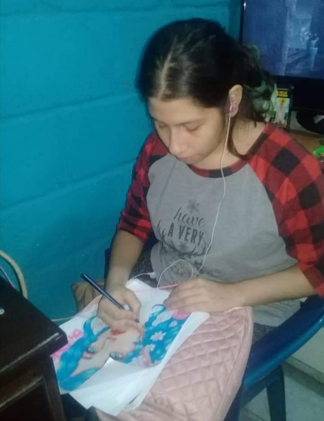 Hija camarógrafo dibujos