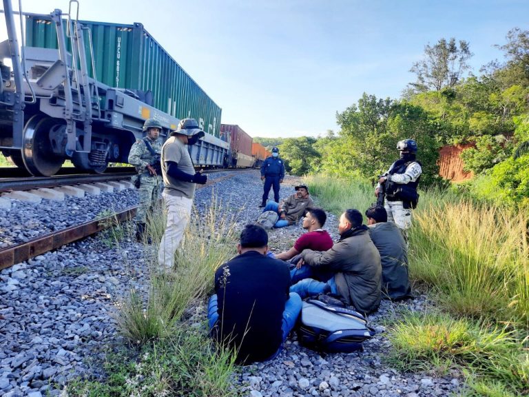 migrantes hondureños rescatados en México