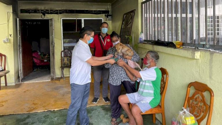 perrita salva familia incendio