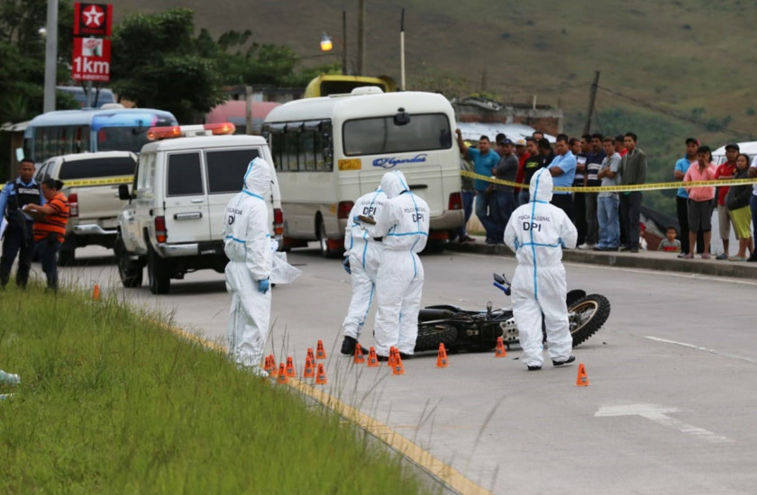 tasa de homicidios en Honduras