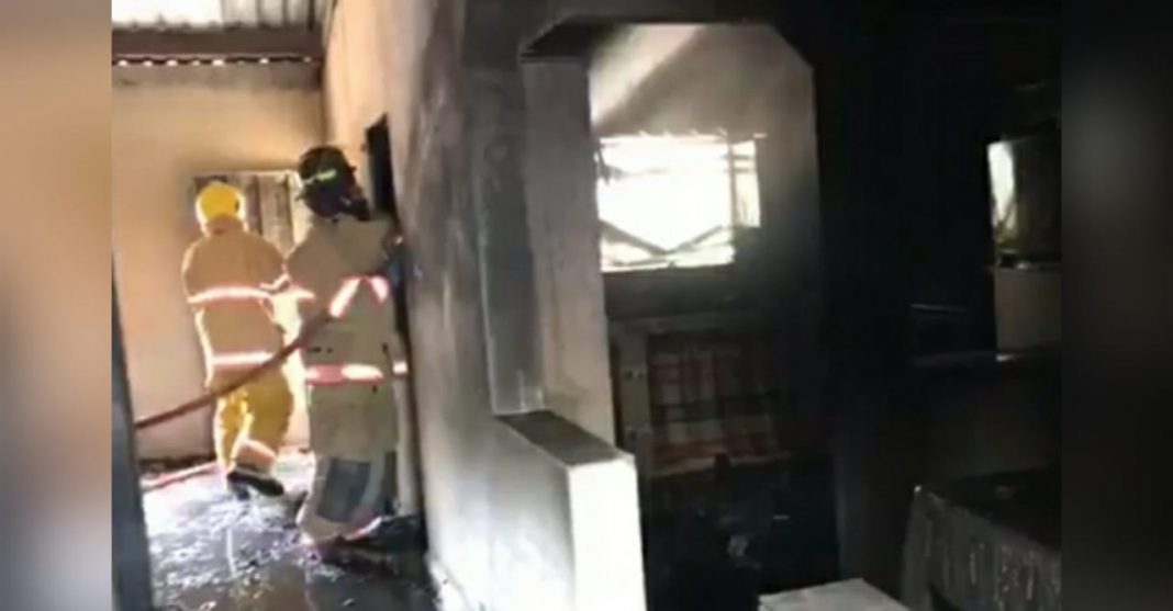 niña muere en incendio en El Porvenir